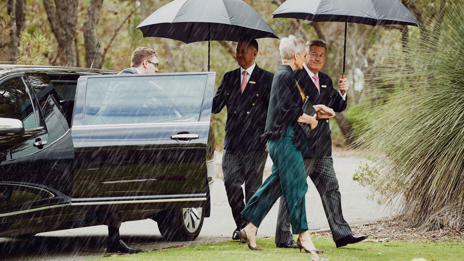 Our friendly and experienced team of funeral directors in Perth assisting a client