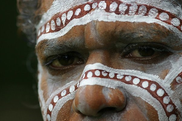 Aboriginal Funeral Traditions Body Artwork