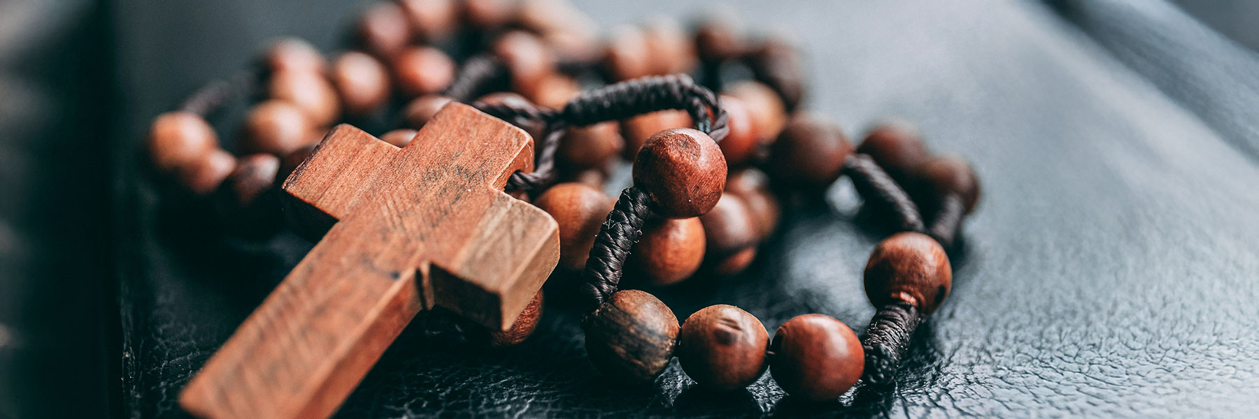 Anglican prayer beads used during Anglican funeral services